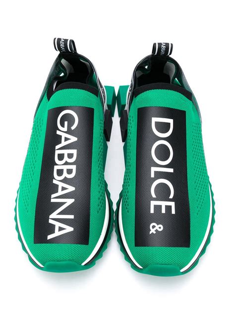 dolce gabbana sneakers green|dolce gabbana sneakers men's.